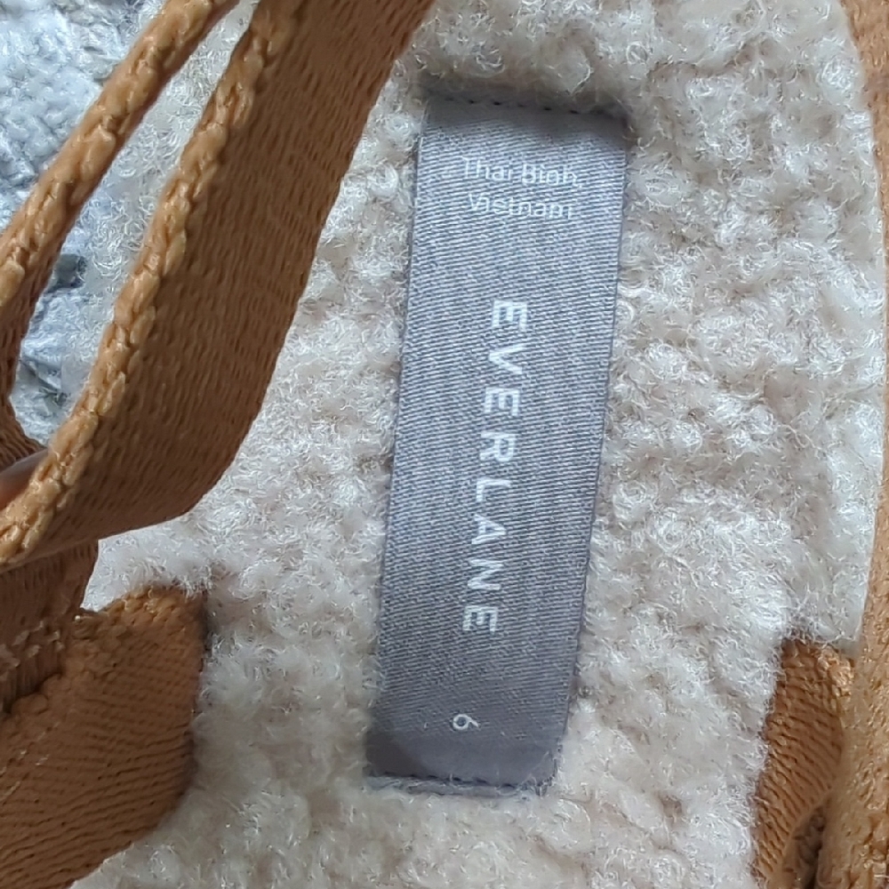NWT Everlane Teddy Sandals Size 6 - Picture 3 of 7